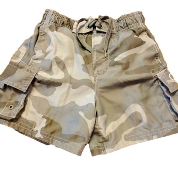 𝅺OP Camo Swim Trunks - Picture 1 of 5